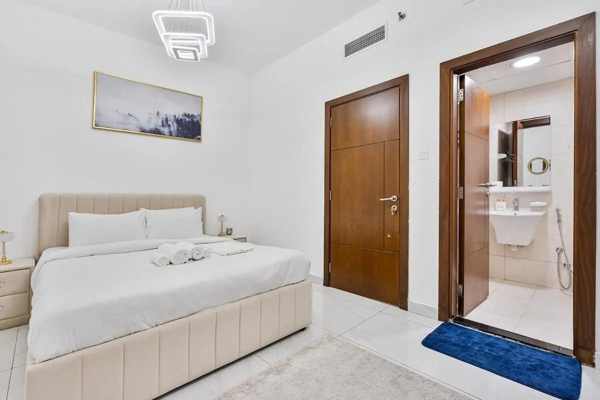 Chic & Cozy 1Br Apt With Pool And Gym Access Dubai Emirati Arabi Uniti